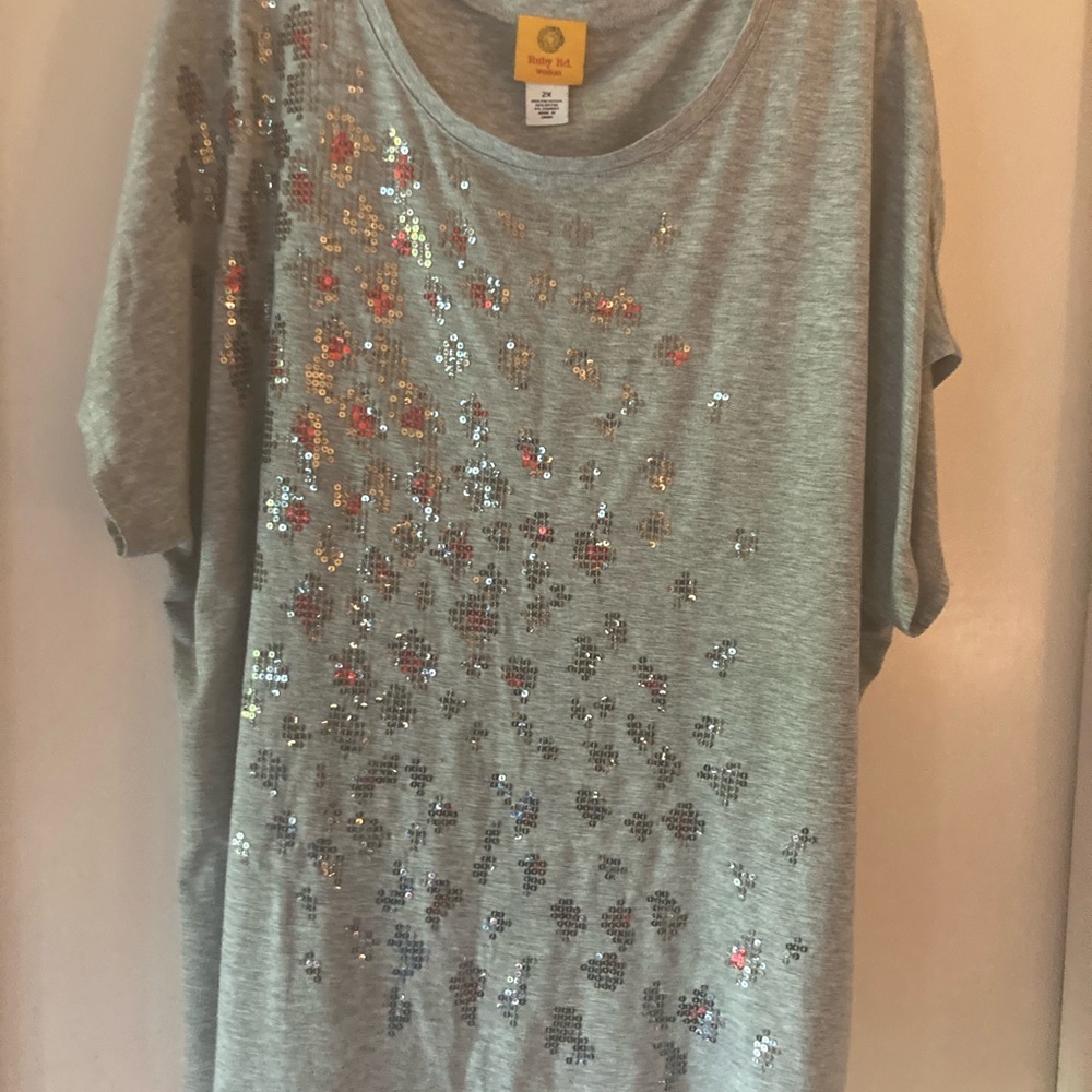 Sequin top